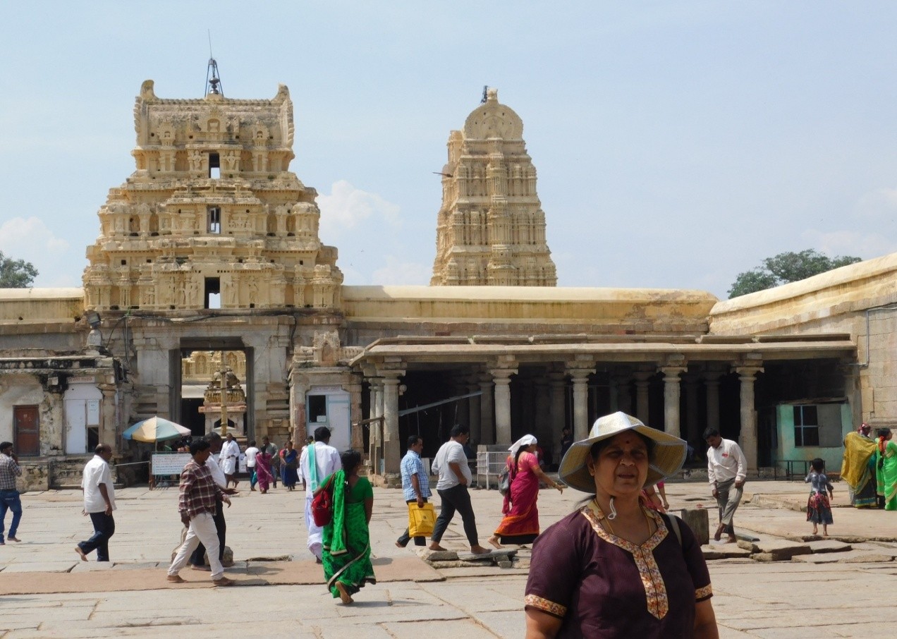 Virupaksha temple view 1