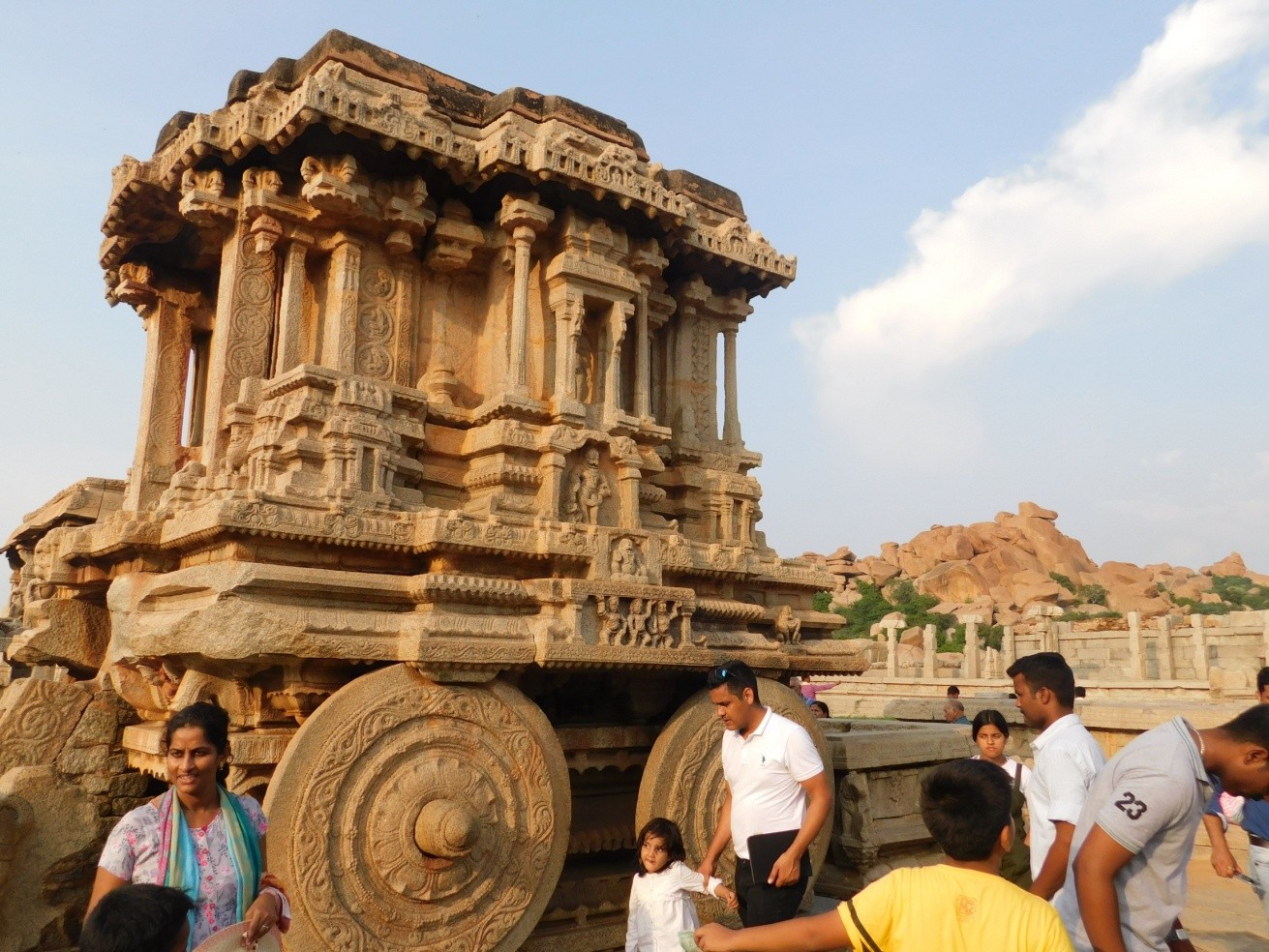 Virupaksha temple view 2