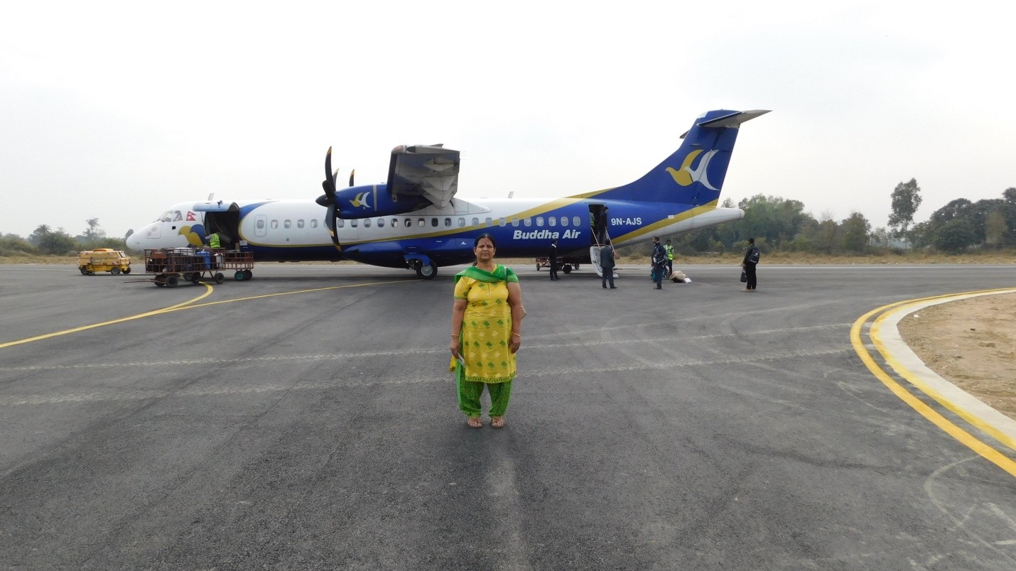Small Plane at Janakpur